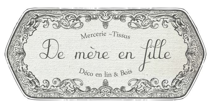 bannière de mère en fille
