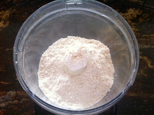 Flours in Food Processor Bowl