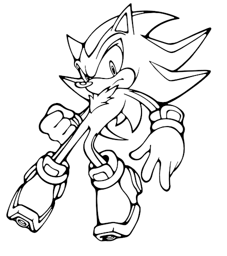 Printable Sonic Coloring Pages / Sonic Coloring Pages Kizi Coloring Pages