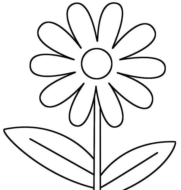 Preschool Flower Coloring Pages For Kids - Michele tajariol