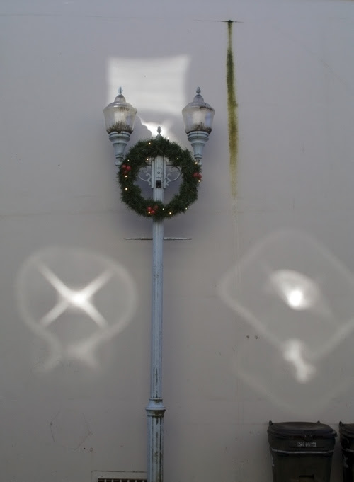 festive lamppost, Ketchikan, Alaska