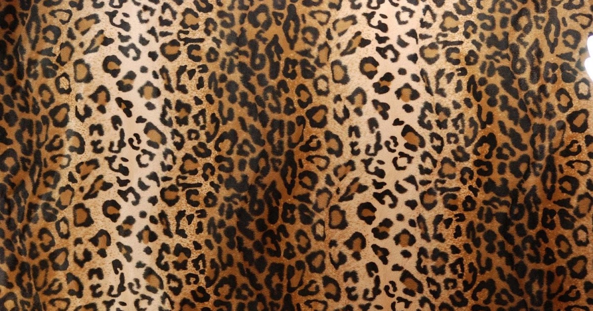 Leopard Print Faux Fur Fabric Excellent Quality 2 by hansaware