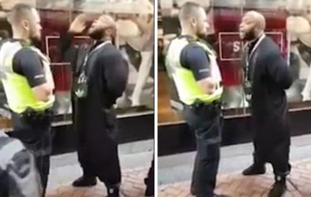 Ισλαμιστής ιμάμης ουρλιάζει «Αλλαχού Ακμπάρ» σε αστυνομικό στο Μπέρμιγχαμ (βίντεο)