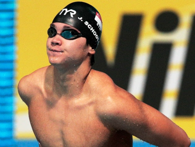 Joseph Schooling competes at the 15th FINA World Championships on July 30, 2013 in Barcelona, Spain (Getty Images) Joseph Schooling competes at the 15th FINA World Championships on July 30, 2013 in Barcelona, Spain (Getty Images)