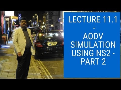Finding Energy, Node Position And Speed In AODV -  NS2 Tutorial # 11.1