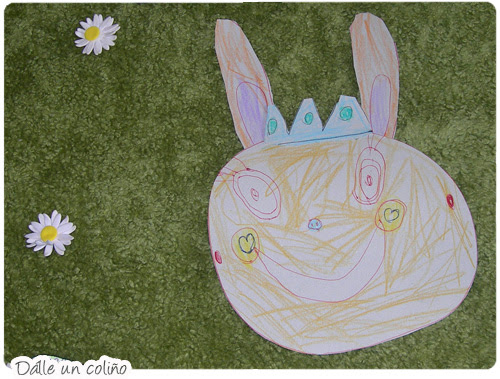 Máscara de Conejito de Pascua
