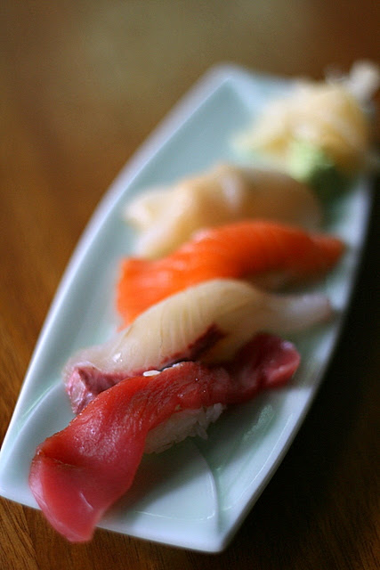 Sushi of the Day - extremely fresh neta that's bigger than the rice!