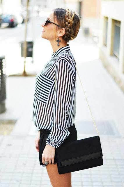Striped in Black Striped in Black