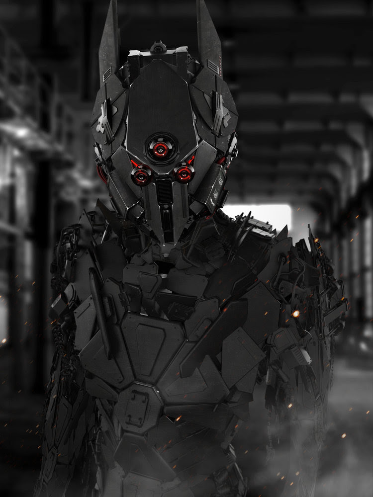 batman 3d phenomenal-cyborg-batman-cg-art-by-mark-chang