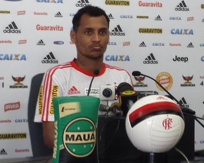 Alan Patrick entrevista Flamengo (Foto: Fred Gomes)