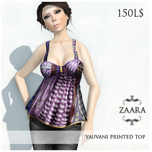Zaara : Yauvani top RFL edition