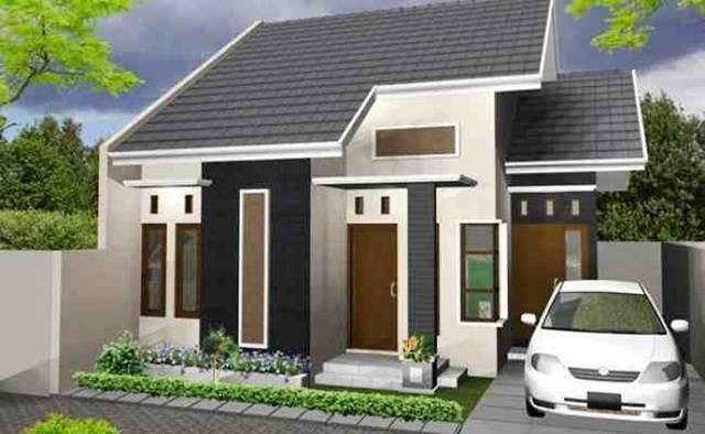 33 Model  Atap  Rumah  Minimalis 2  Lantai  Tampak Depan 