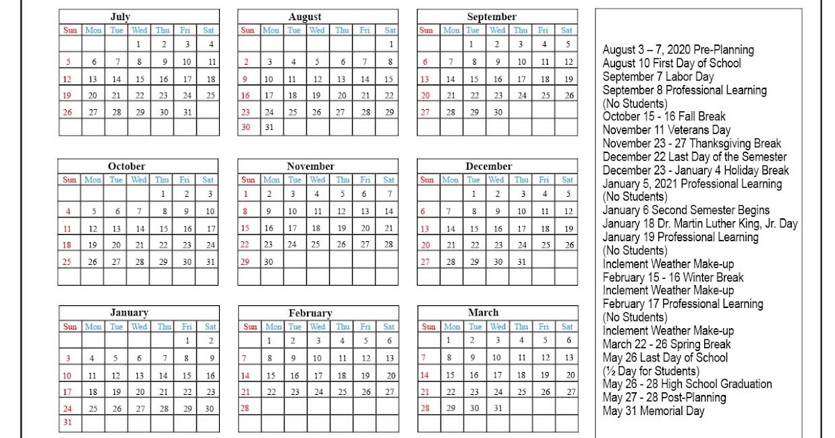 Columbia County Ga Schools Calendar Fall 2022 November Calendar 2022