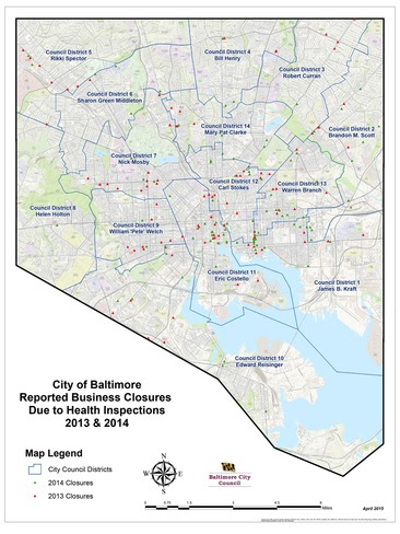 Baltimore City Council District Map - Maping Resources