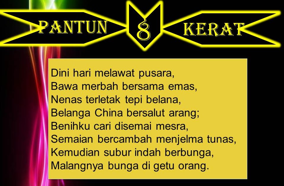 Contoh Analisis Gurindam - Hontoh