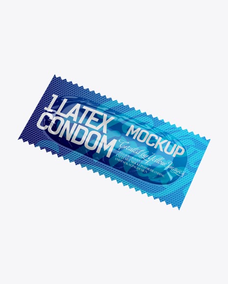 Download Download Psd Mockup Bag Condom Contraception Design Foil ...