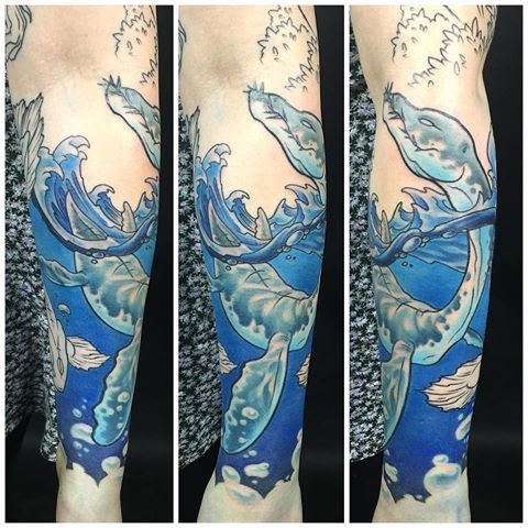 Loch Ness Monster Tattoo / 30 Loch Ness Monster Tattoo Designs For Men