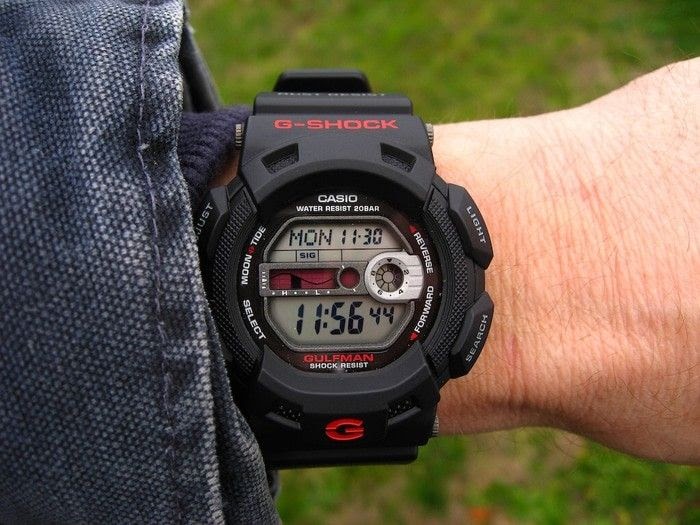 cara setting jam g shock wr 20 bar