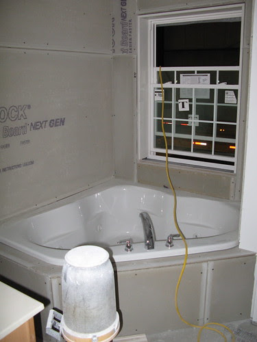 Master bath tub