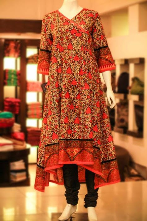 Casual-Lawn-Womens-Girls-Kurta-Kurti-Collection-2013-by-Thredz-for-Ladies- Casual-Lawn-Womens-Girls-Kurta-Kurti-Collection-2013-by-Thredz-for-Ladies-14
