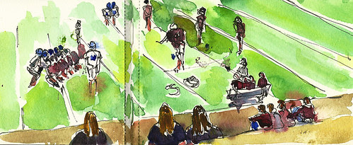 Sprint football - UPenn vs. Franklin Pierce, Ashburnham, Massachusetts