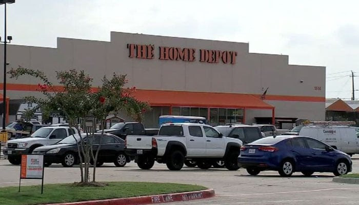 Home Depot says the company has a strict policy that only trained personnel can engage shoplifters. (Source: KTRK/CNN)