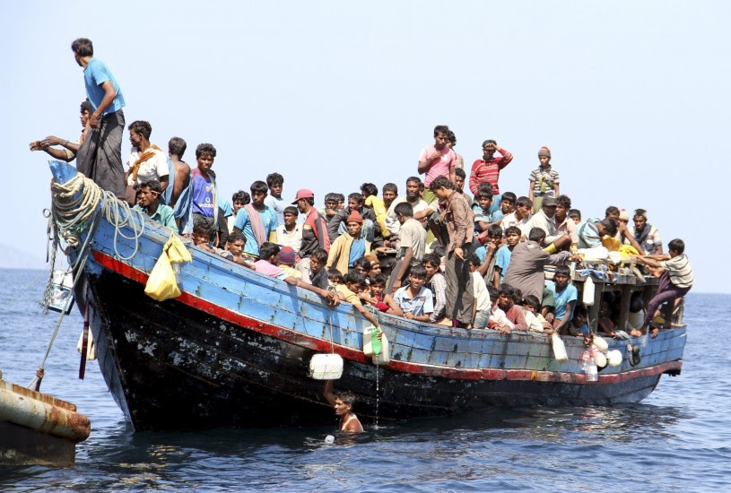 Tailandia intercepta una embarcación con 200 rohingya en el sur del país