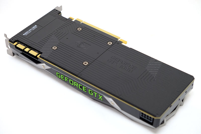 NVIDIA GeForce GTX 1080 backplate