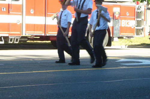 kids with axes