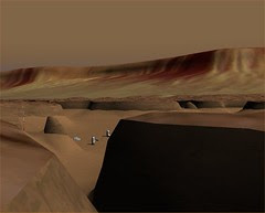Mars Cliff Dweller View