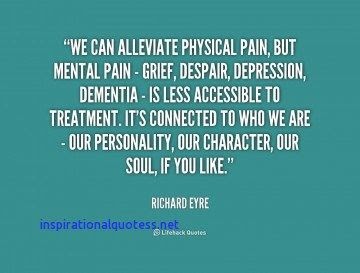Inspirational Quotes About Physical Pain - love quotes