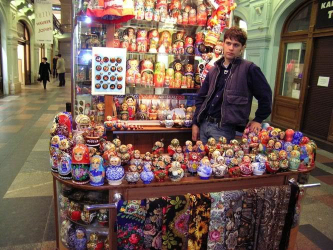 Matrioshka seller