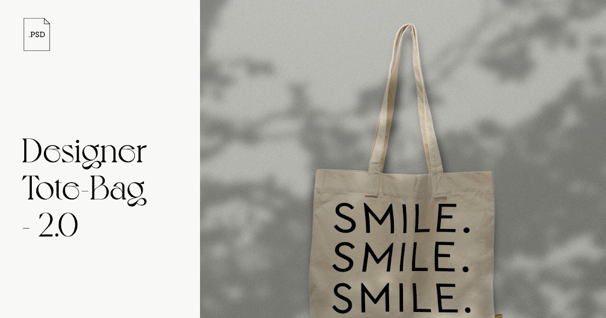 Download Tote Bag Mockup PSD Mockup Templates