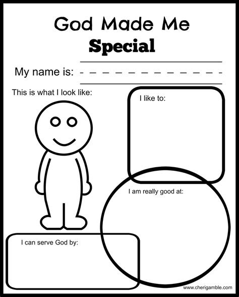 Free Read god made me special lesson for kids Digital Ebooks PDF - The