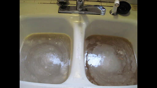 kitchen sink drain slowly septic tank