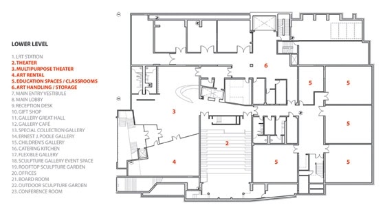 Booklet Floor Plan Art Exhibition Layout