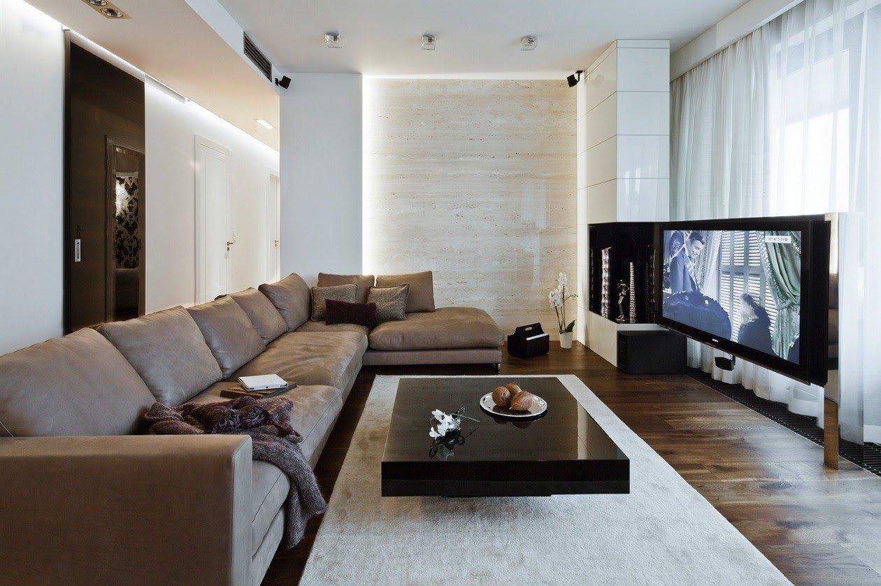 Living Room Lounge Design Ideas design sleek and sumptuous poland apartment living room designs ideas