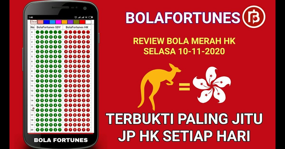 13+ Data Hk Fortunes Bola Merah