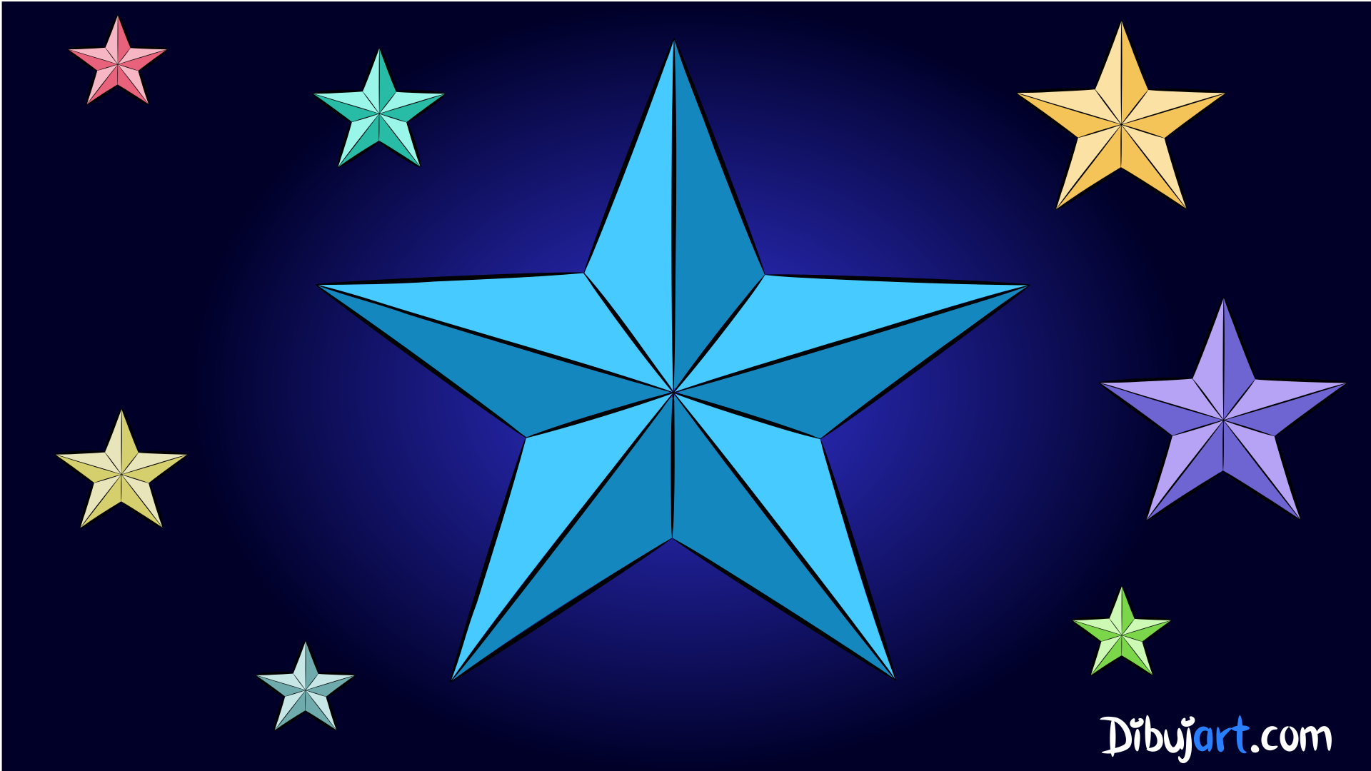 Get Imagen De Estrella Para Colorear De Picos