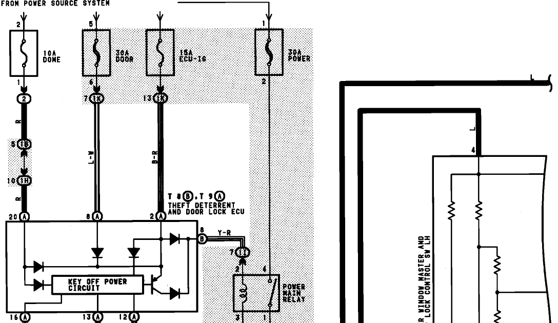 21 Elegant Toyota Power Window Switch Wiring Diagram