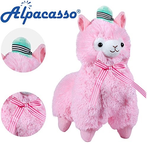 alpaca plush pink