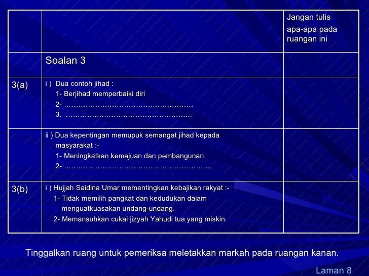 Contoh Soalan Jihad - Selangor t