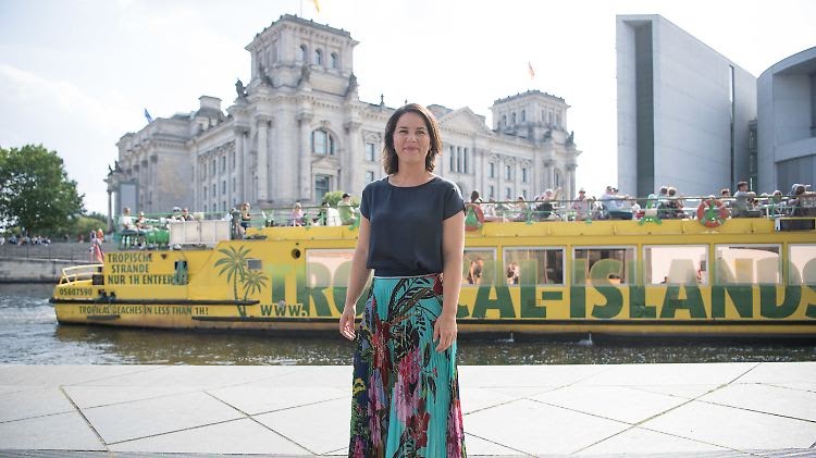 Annalena Baerbock Rock - Cochairwoman German Greens Party ...