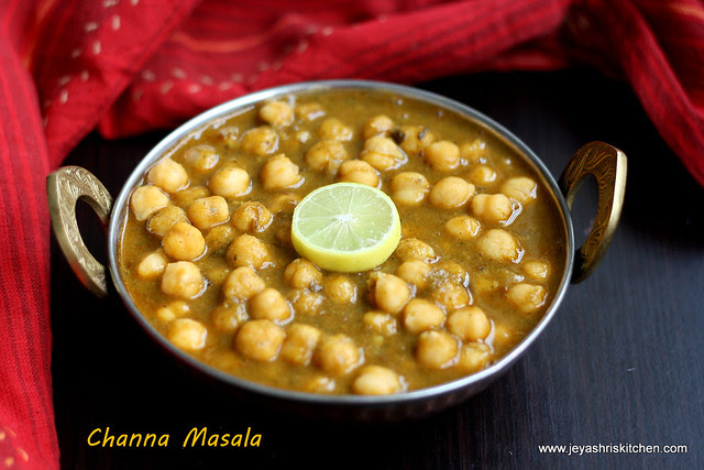 Chole masala Chole- masala