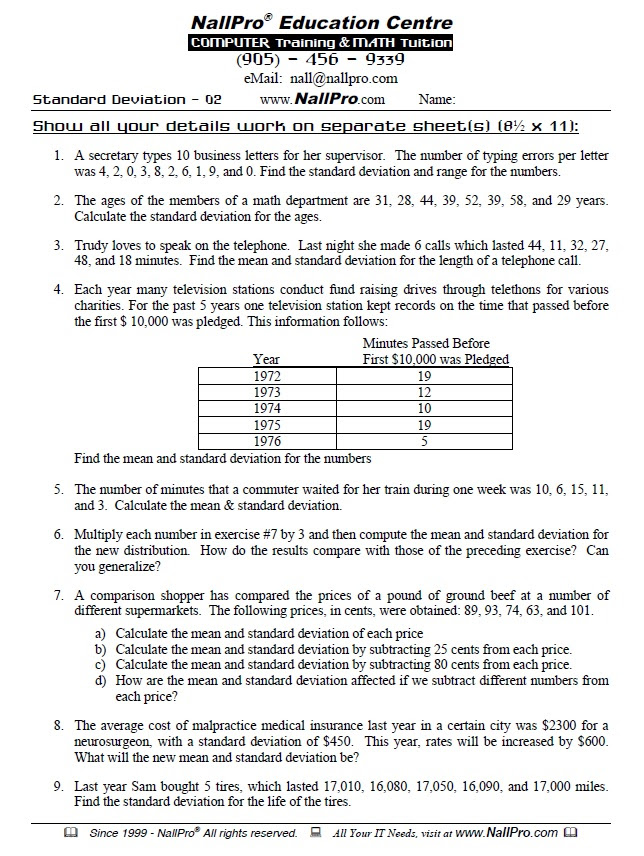 Grade 12 Worksheets Pdf