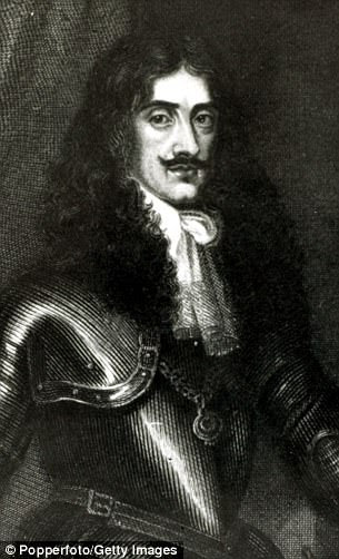 King Charles II, (1630-1685) reigned from 1660-1685. Records show that some exiled Benedictine monks fought in the English Civil War