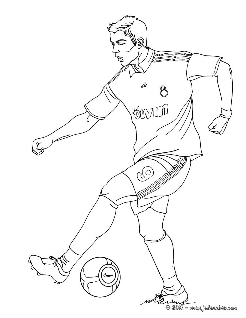 Coloriage De Real Madrid