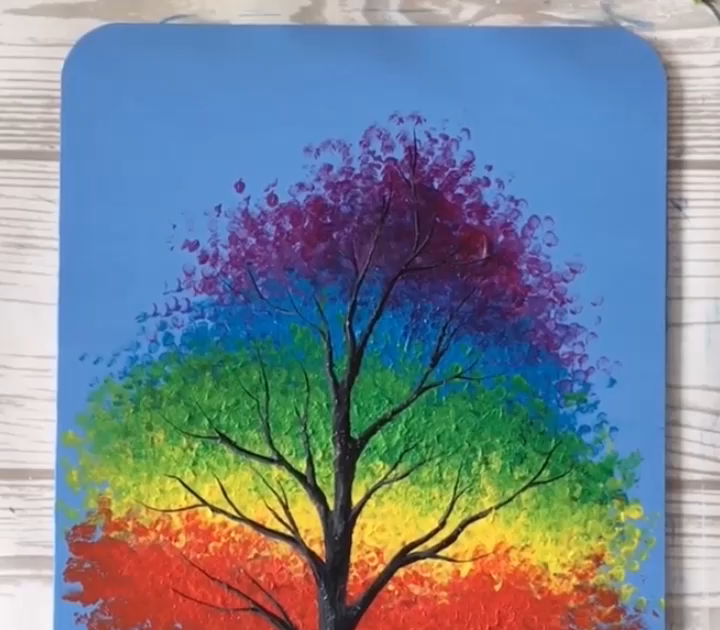 [View 19+] Creativas Dibujos Con Pintura Acrilica Faciles Para Niños