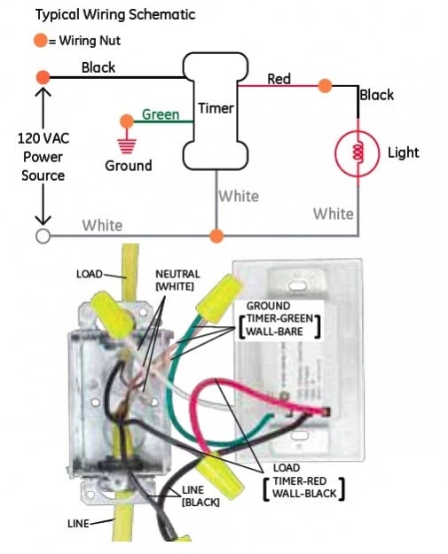 Secret Diagram: Chapter Wiring diagram light switch timer