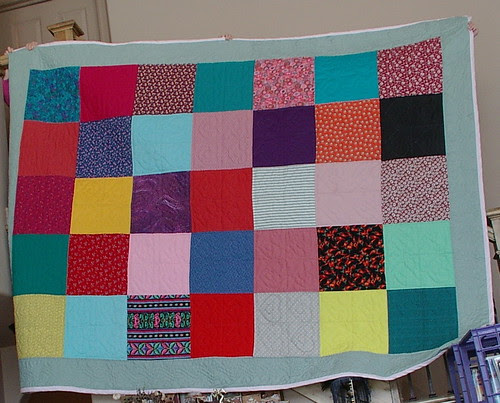 quilt made by my daughter